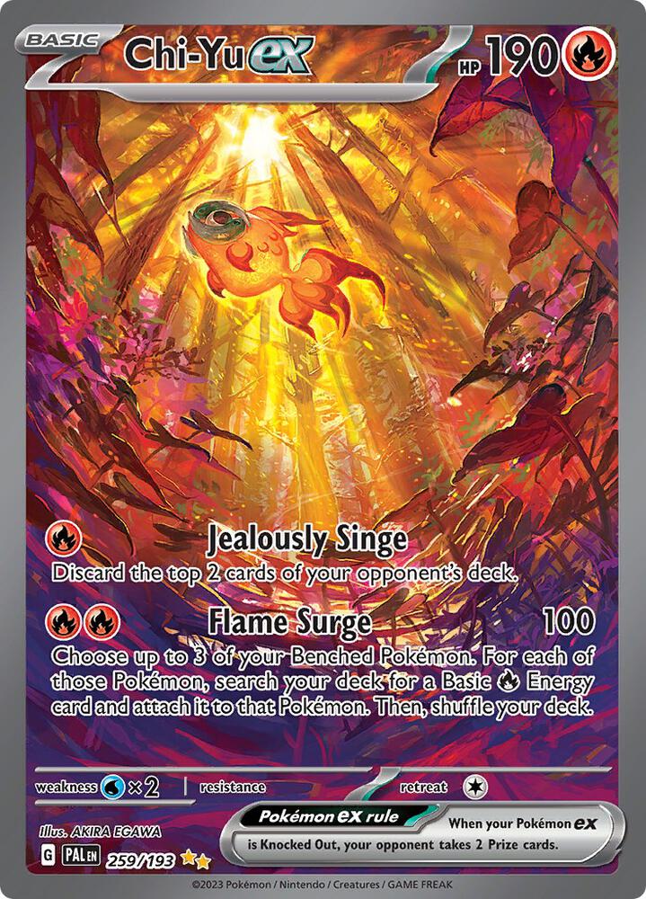 Chi-Yu ex - 259/193 - SV02: Paldea Evolved - Pokemon - TCGplayer.com