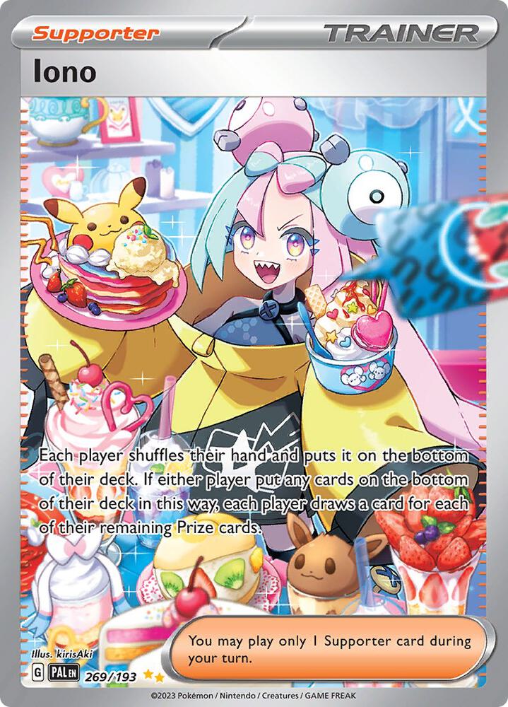 Iono - 269/193 - SV02: Paldea Evolved - Pokemon - TCGplayer.com
