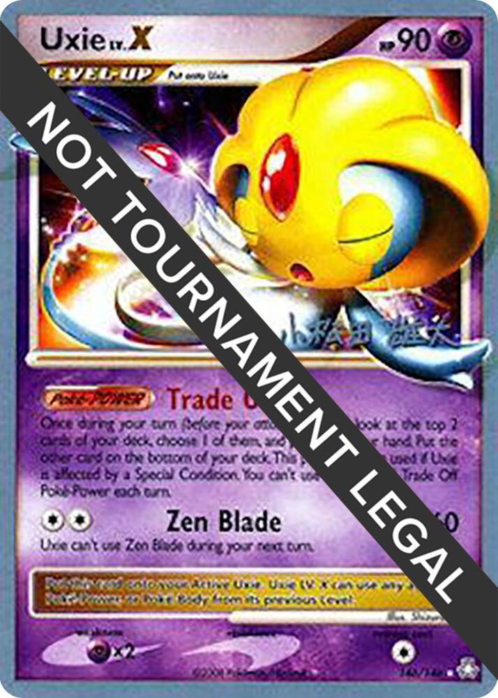 Uxie LV.X - 2010 (Yuta Komatsuda) - World Championship Decks