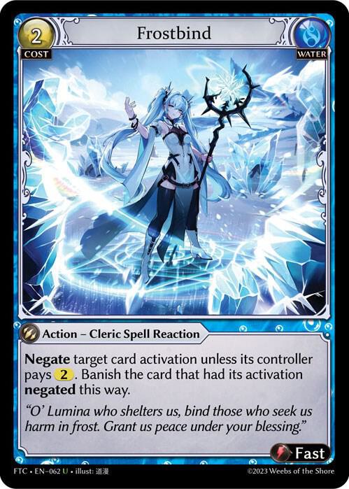 Frostbind - Fractured Crown - Grand Archive TCG - TCGplayer.com