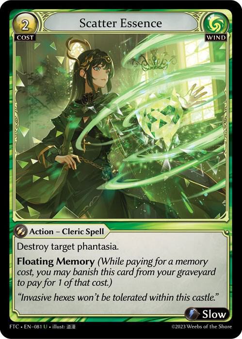 Scatter Essence - Fractured Crown - Grand Archive TCG - TCGplayer.com