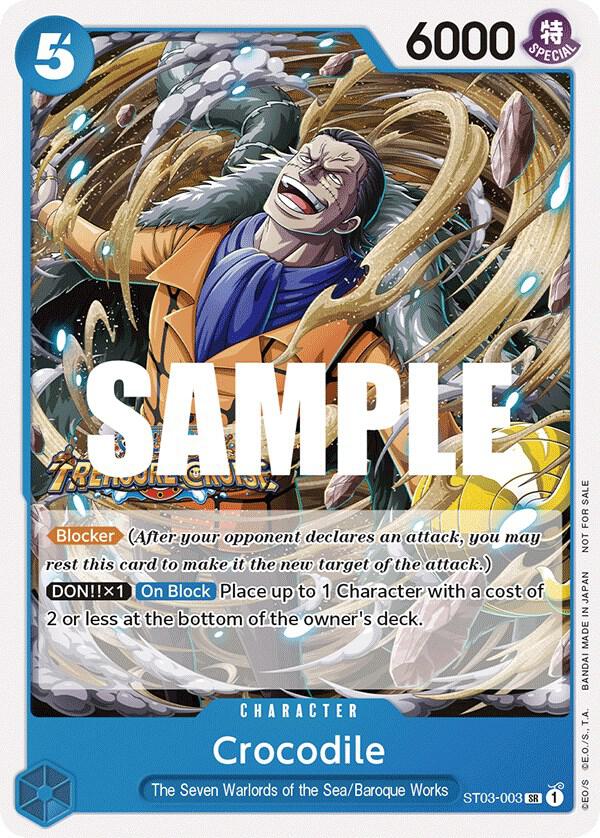 Crocodile (Tournament Pack Vol. 5) - One Piece Promotion Cards