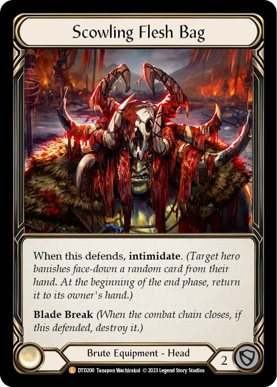 Scowling Flesh Bag - Dusk till Dawn - Flesh and Blood TCG