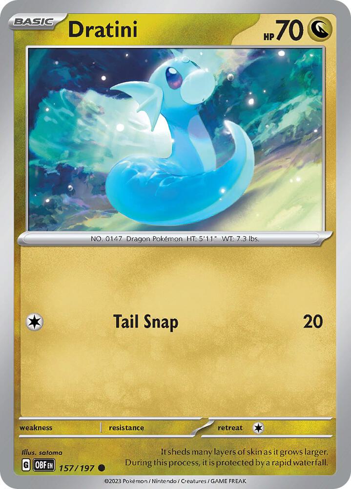 Dratini - SV03: Obsidian Flames - Pokemon - TCGplayer.com