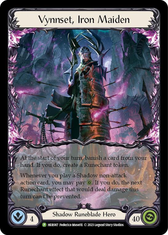 Vynnset, Iron Maiden - HER087 - Flesh and Blood: Promo Cards
