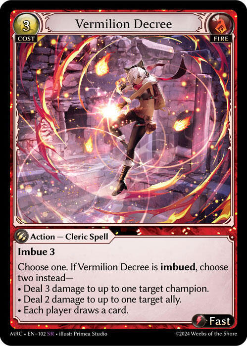 Vermilion Decree - Mercurial Heart - Grand Archive TCG - TCGplayer.com