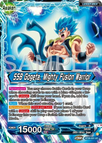 Gogeta // SSB Gogeta, Mighty Fusion Warrior - Ultimate Advent