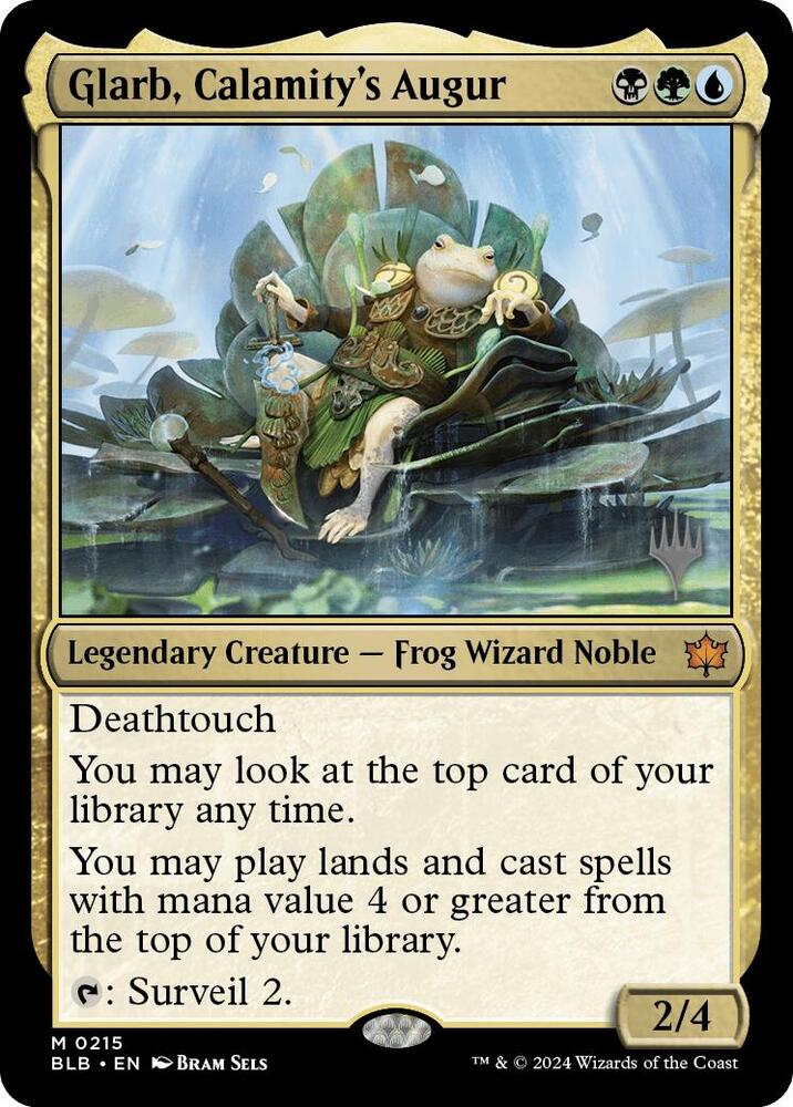 Glarb, Calamity's Augur - Promo Pack: Bloomburrow - Magic: The