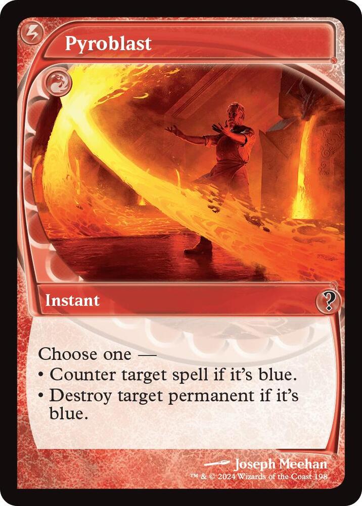 Pyroblast (Future Sight) - Mystery Booster 2 - Magic: The