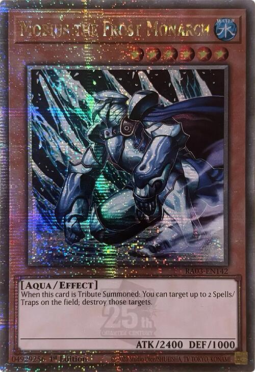 Mobius the Frost Monarch (Quarter Century Secret Rare) - Quarter