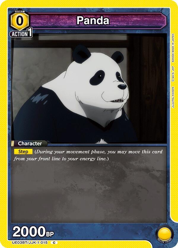 Panda (015) - UE03BT: Jujutsu Kaisen - Union Arena - TCGplayer.com