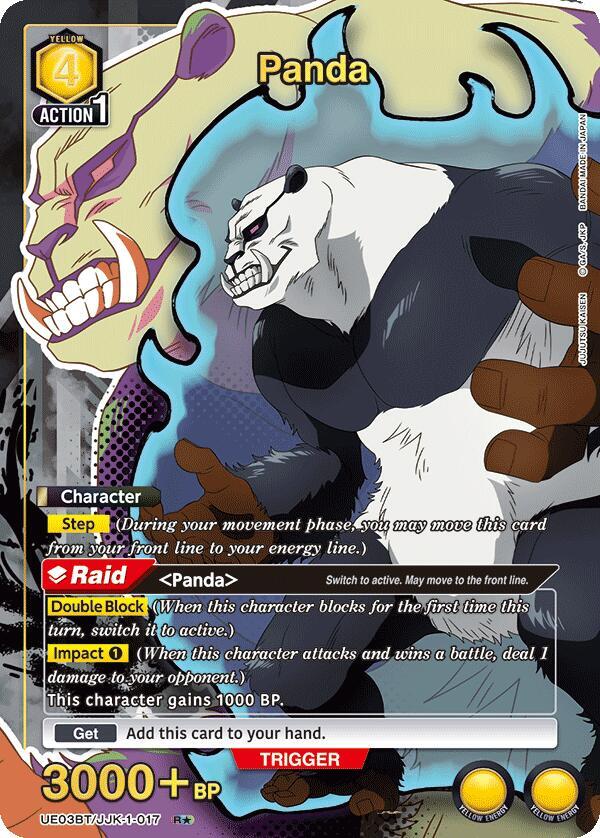 Panda (017) (R*) - UE03BT: Jujutsu Kaisen - Union Arena
