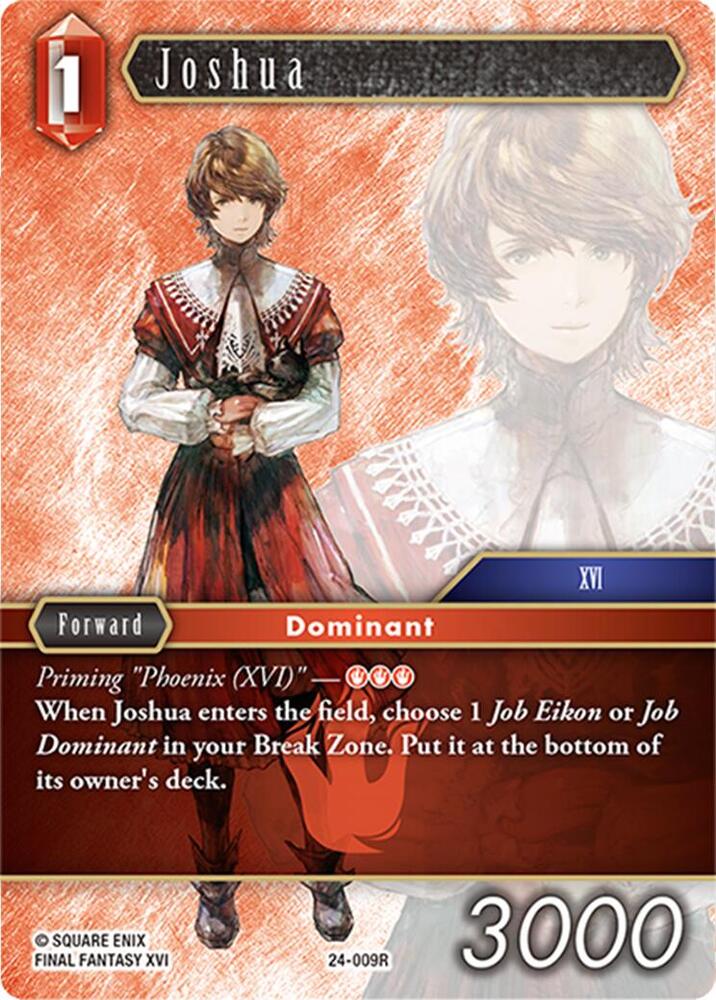 ジョシュア FFTCG mtg ファイナルファンタジー スポットライト プロモ