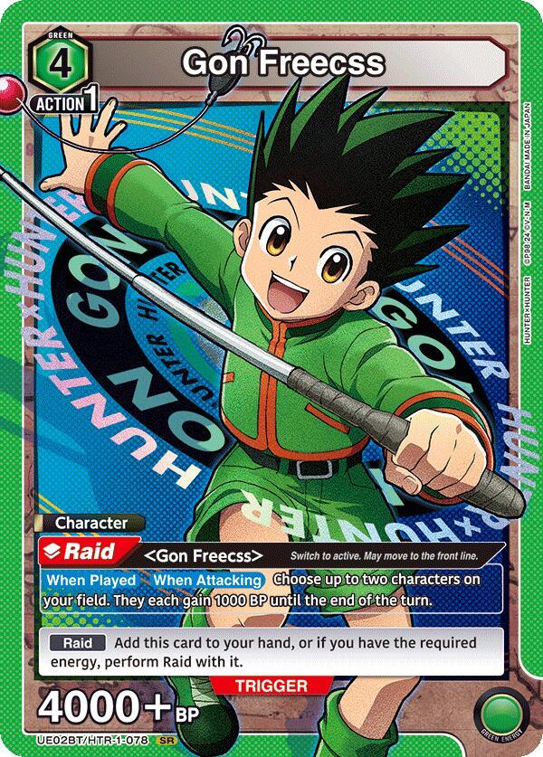 Gon Freecss (078) - UE02BT: HUNTER X HUNTER - Union Arena