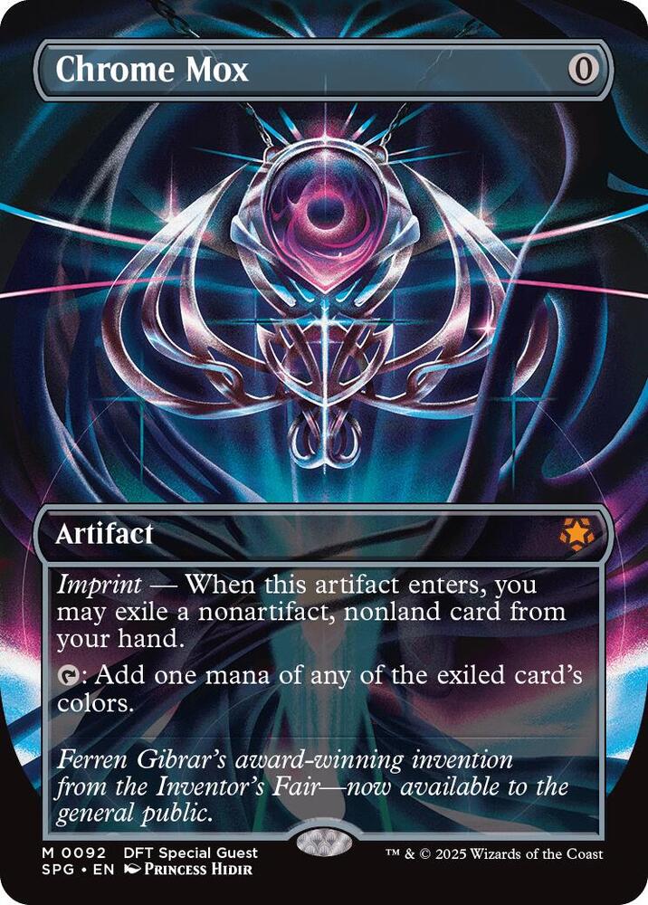 Chrome Mox (Borderless) - Special Guests - Magic: The Gathering
