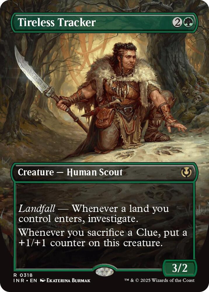 Tireless Tracker (Borderless) - Innistrad Remastered - Magic: The