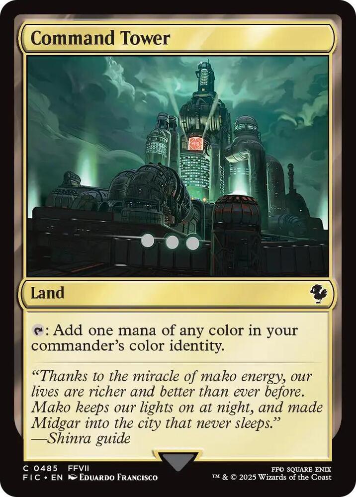 Command Tower (0485) - Commander: FINAL FANTASY - Magic: The