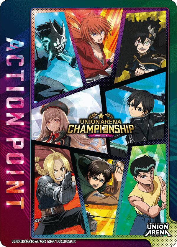 Action Point Card (AP02) (Regionals 25-26) - Union Arena Promotion