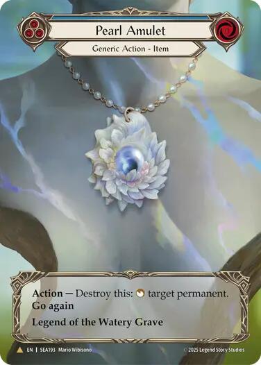 Pearl Amulet (Treasure) - High Seas - Flesh and Blood TCG