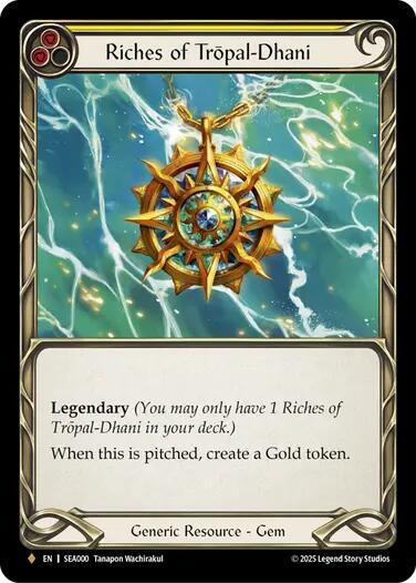 Riches of Tropal-Dhani - High Seas - Flesh and Blood TCG
