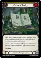 Codex of Frailty - High Seas - Flesh and Blood TCG - TCGplayer.com