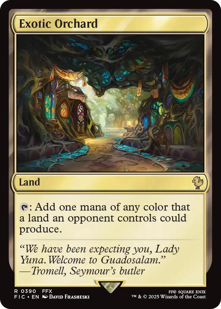 Exotic Orchard (Surge Foil) - Commander: FINAL FANTASY - Magic