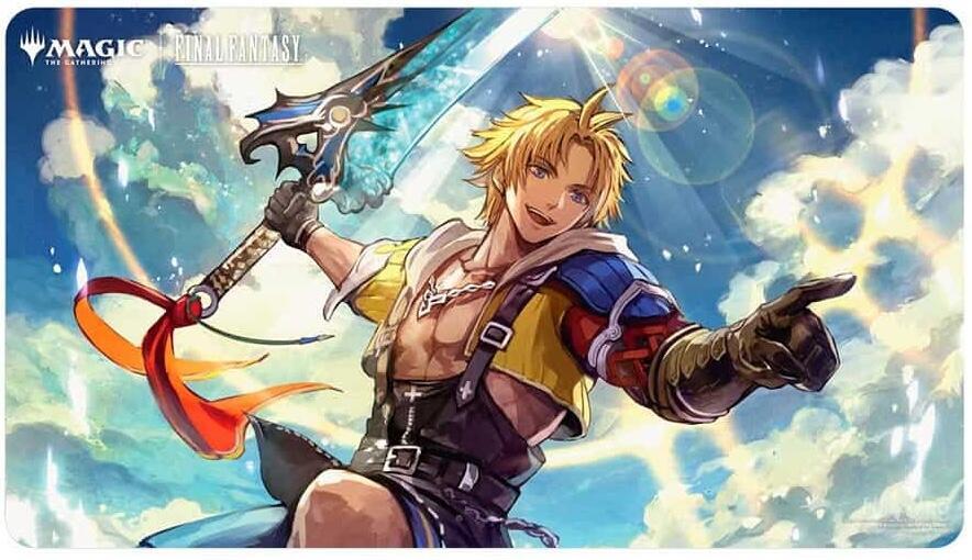 FINAL FANTASY Playmat for Magic: The Gathering - Commander Tidus