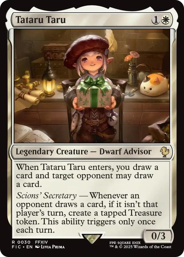 Tataru Taru (Surge Foil) - Commander: FINAL FANTASY - Magic: The