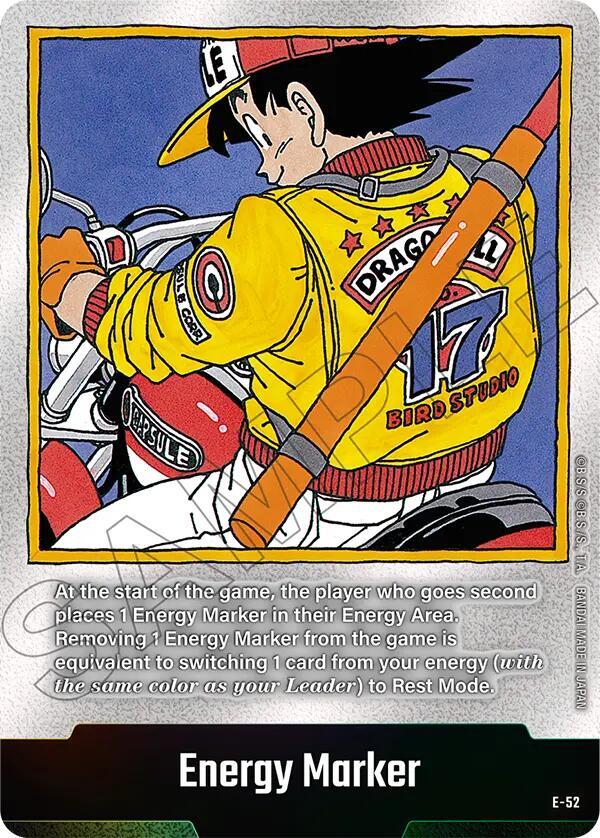 Energy Marker (E-52) - Fusion World Energy Markers - Dragon Ball