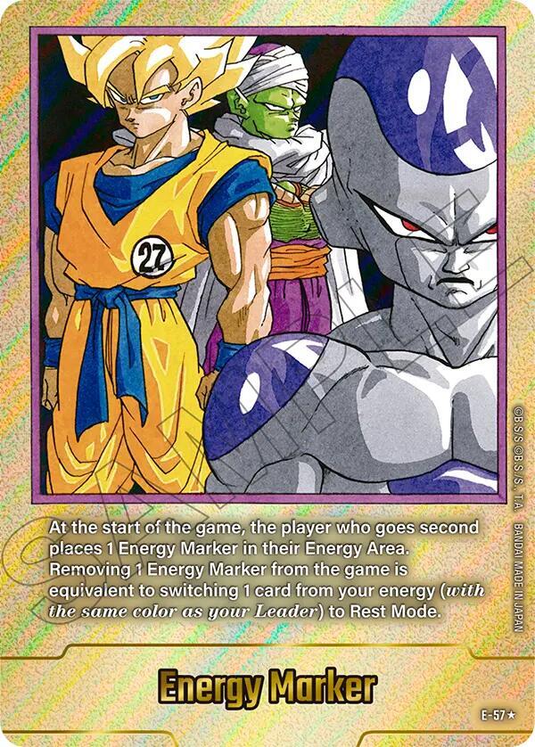 Energy Marker (E-57) (Gold) - Fusion World Energy Markers - Dragon