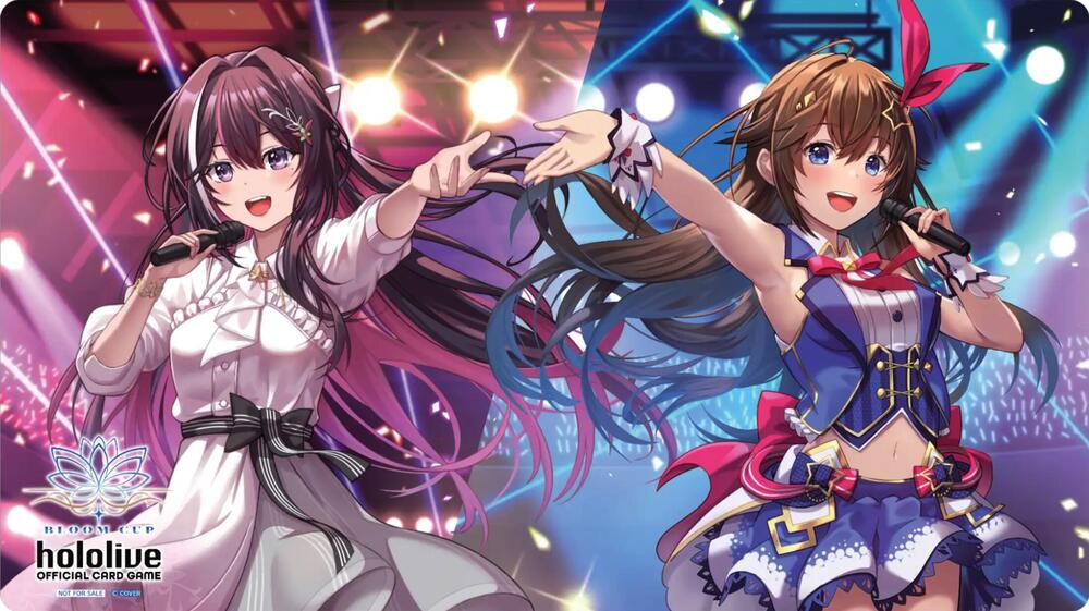 Bushiroad Rubber Mat Hololive Bloom Cup Champion Playmat (Sora and