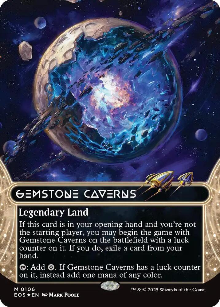 宝石の洞窟 伝説の土地 ギャラクシーfoil Gemstone Caverns (0106