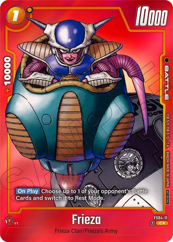 Frieza - FS04-11 (Limited Pack MANGA Version 01) - Tournament and