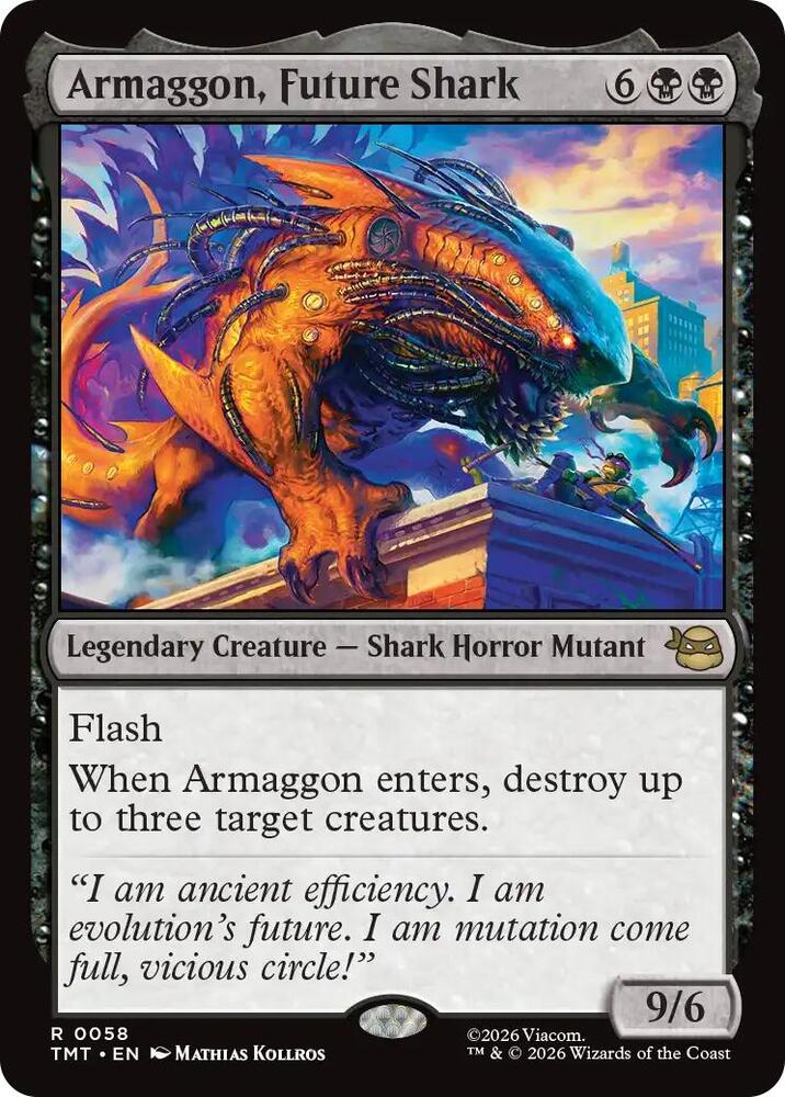 Armaggon, Future Shark - Teenage Mutant Ninja Turtles - Magic: The