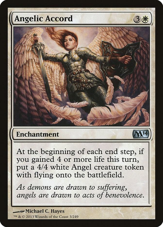 Angelic Accord - Magic 2014 (M14) - Magic: The Gathering