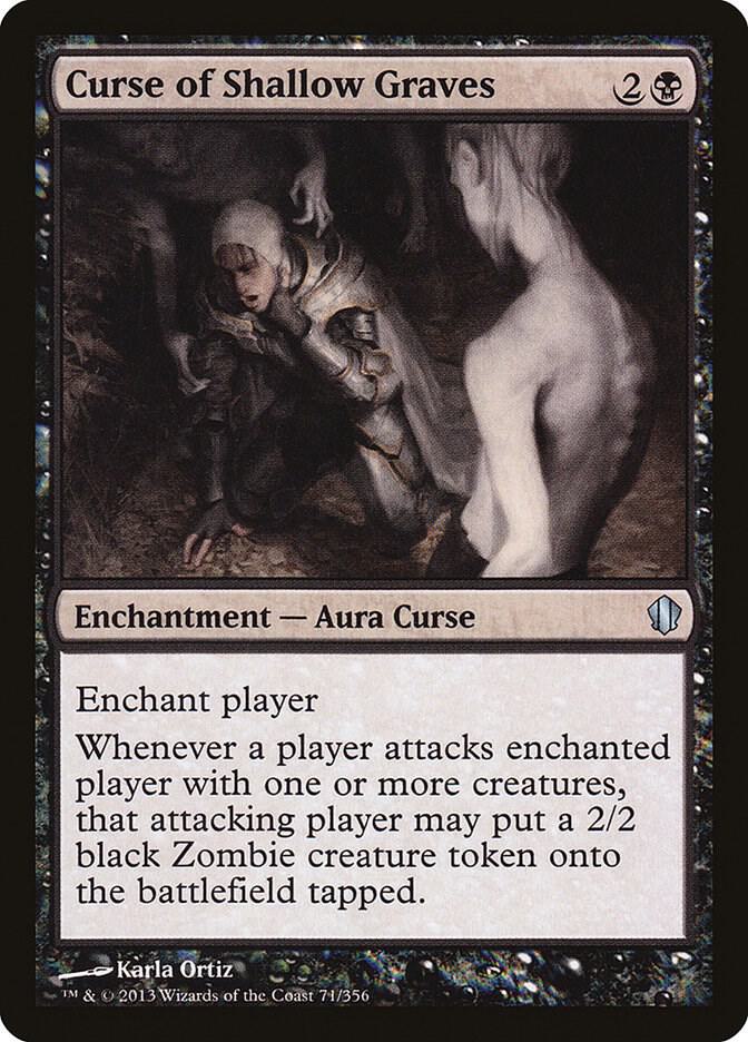 Curse of Shallow Graves - Commander 2013 - Magic: The Gathering