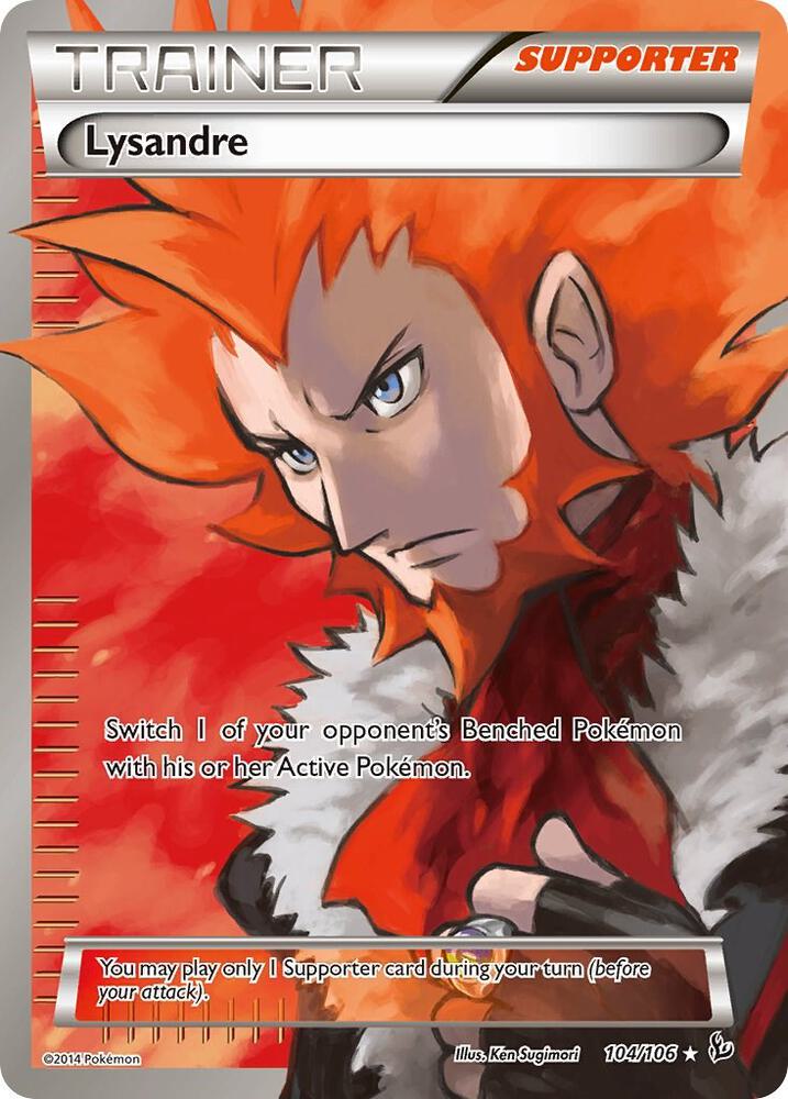 Lysandre (104 Full Art) - XY - Flashfire - Pokemon - TCGplayer.com
