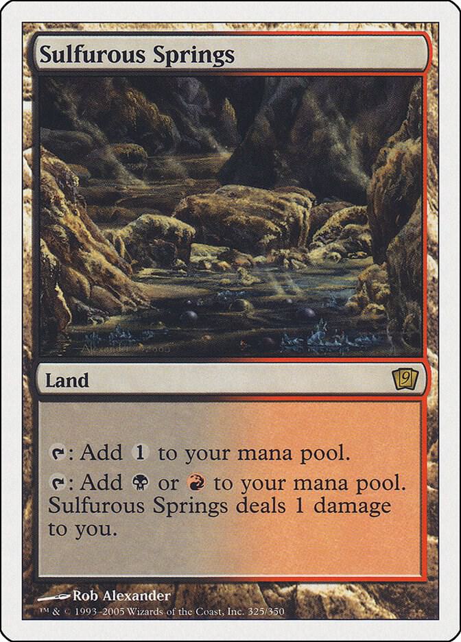 Sulfurous Springs - 9th Edition - Magic: The Gathering - TCGplayer.com