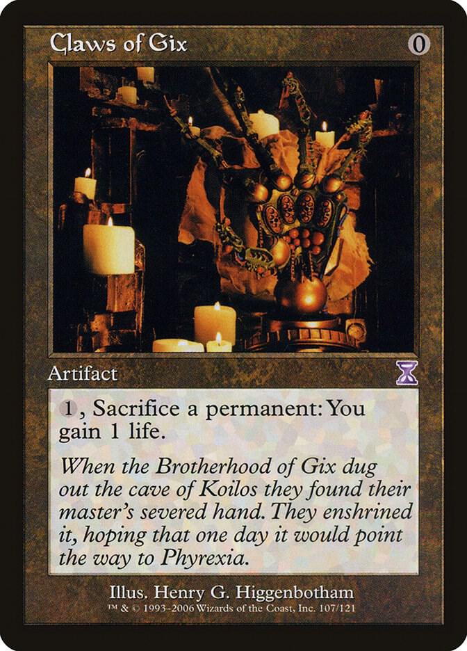 Claws of Gix - Timeshifted - Magic: The Gathering - TCGplayer.com