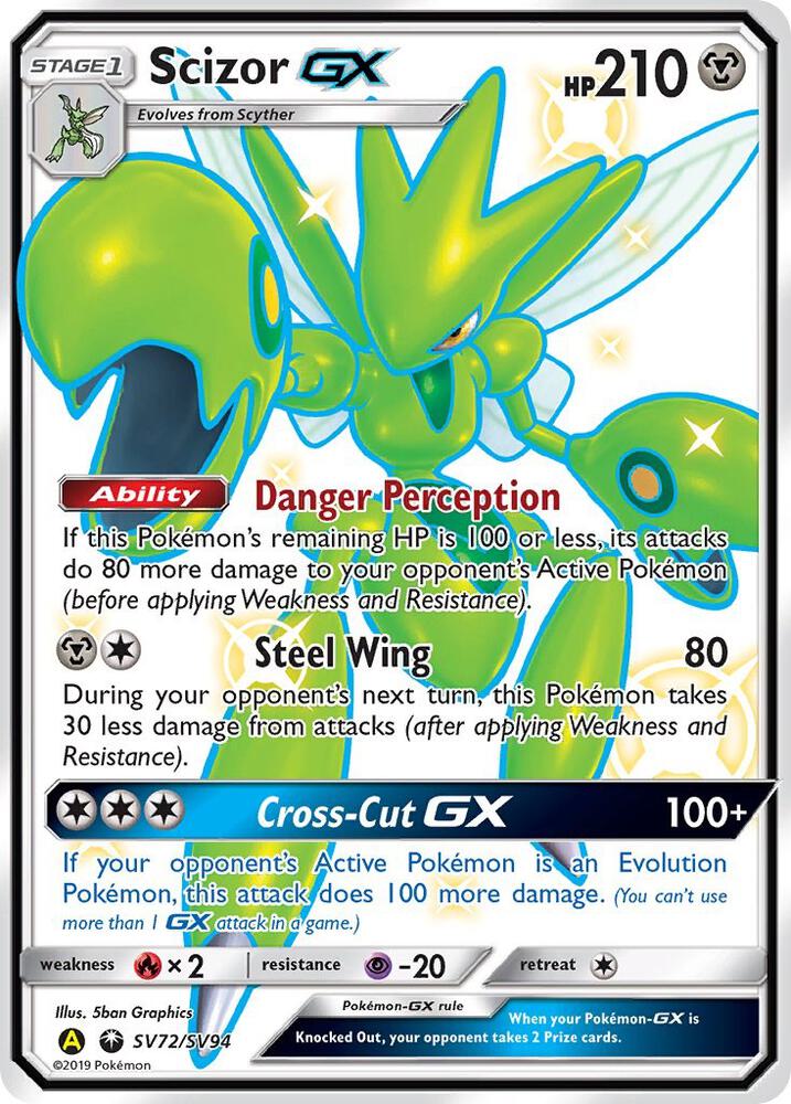 Scizor GX - Hidden Fates: Shiny Vault - Pokemon - TCGplayer.com