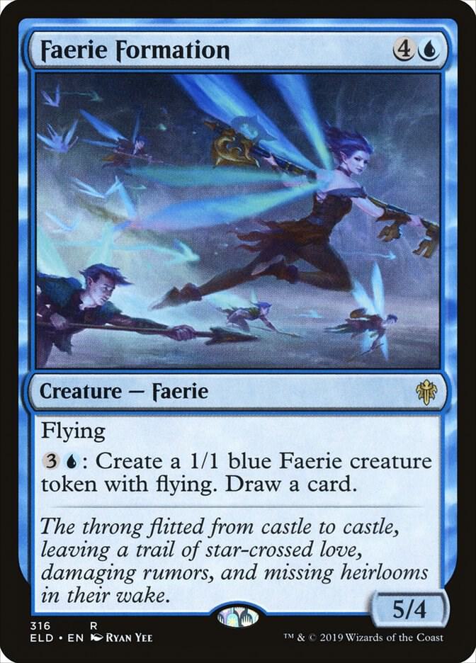 Faerie Formation - Throne of Eldraine - Magic: The Gathering
