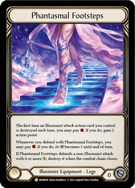 Phantasmal Footsteps - Monarch - Flesh and Blood TCG - TCGplayer.com