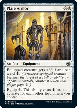 Plate Armor - Adventures in the Forgotten Realms - Magic: The