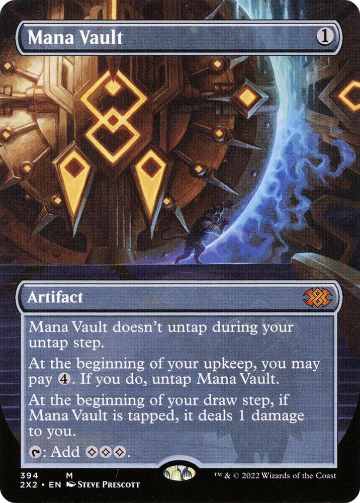 Mana Vault (Borderless) - Double Masters 2022 - Magic: The