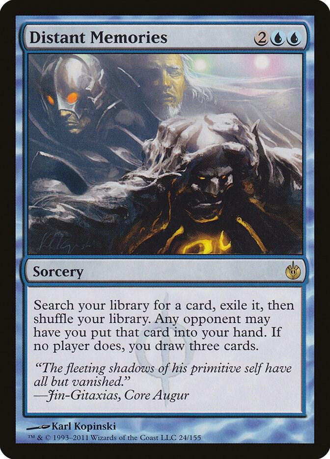Distant Memories - Mirrodin Besieged - Magic: The Gathering
