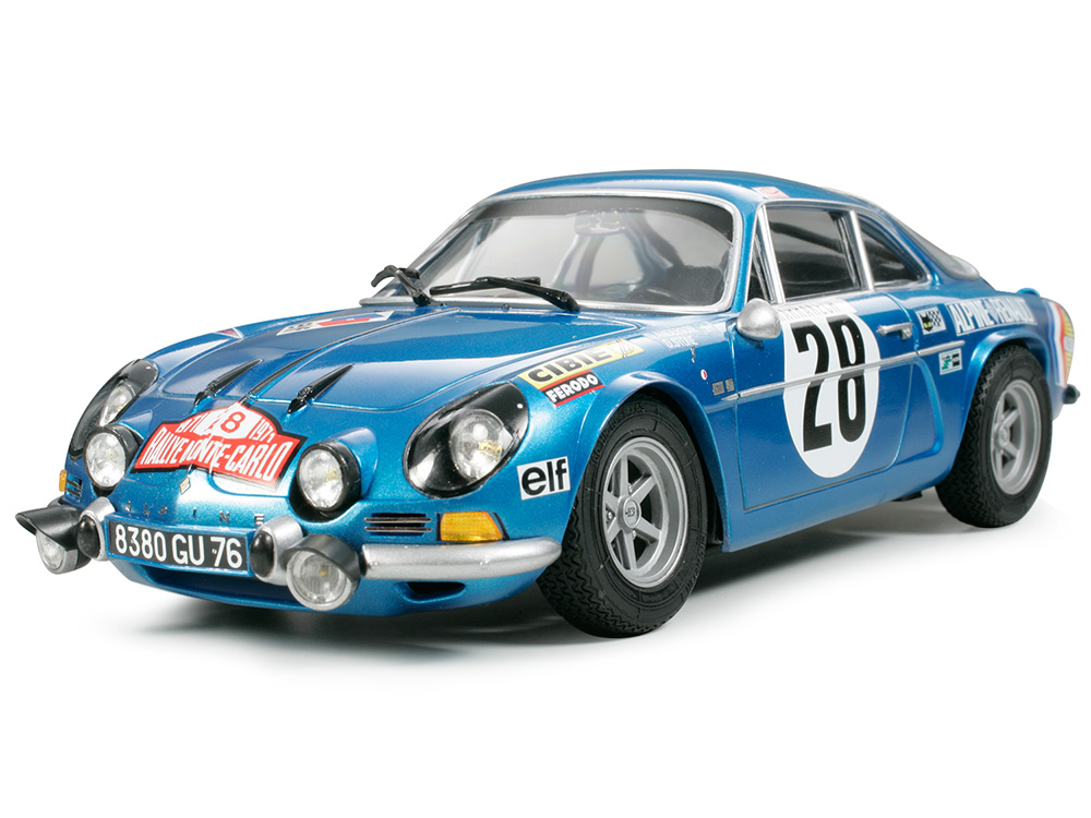 1/24 アルピーヌ ルノー A110 モンテカルロ'71: スケールモデル