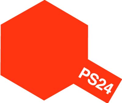 PS-24 蛍光オレンジ: ツール＆塗料｜TAMIYA SHOP ONLINE -タミヤ公式