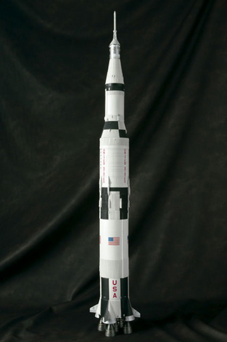 Adult superalloy Apollo 11 & Saturn V (Five) type rocket | soul web