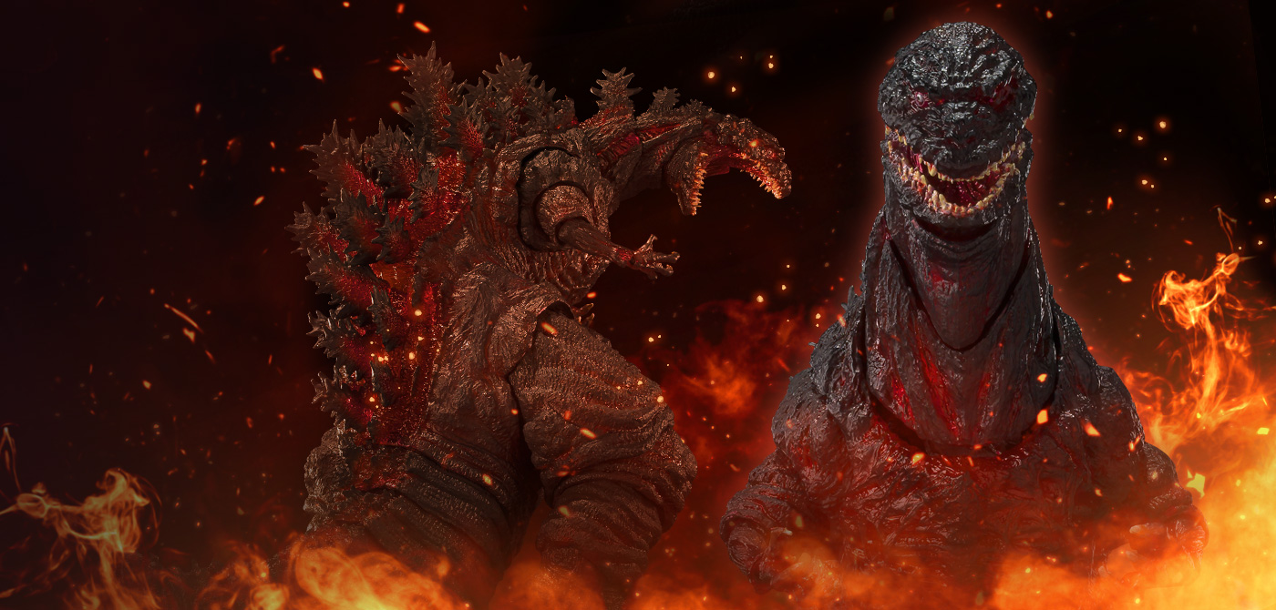 S.H.MonsterArts ゴジラ (2016) 第4形態 夜間戦闘Ver. | 魂ウェブ