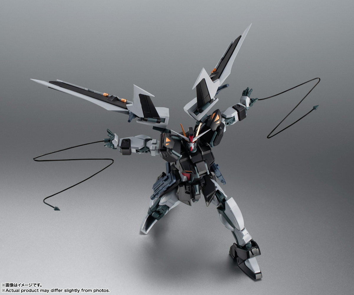 SIDE MS＞ GAT-X105E＋AQM/E-X09S ストライクノワールガンダム ver